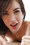 Emily Grey has her teen mouth nailed after a relaxing massage