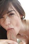 Emily Grey has her teen mouth nailed after a relaxing massage