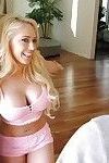 Kagney Lynn Karter having face covered in jizz after massage and rough sex
