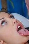 Big titted babe Aletta Ocean takes a massage and gets fucked