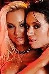 Outstanding milf Latina pornstars Sandy and Franceska Jaimes dancing