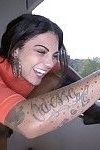 Bonnie rotten fucks and squirts in public