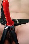 Masturbating session reveals amateur hairy pussy of Cady in close up