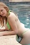 Indica greenly Posen in Bikini