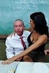 Evi fox seducing her hunky teacher in his class