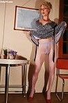 sexy travesti no especificações brilhante Lavanda meia-calça