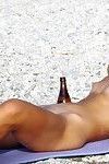 Franco y voyeur Playa los adolescentes Topless y Desnudo