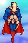superman et supergirl hardcore Dessin animé Sexe