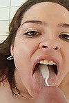 Brunette in these load my mouth action vids