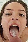 Brunette in these load my mouth action vids