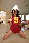 Latina babe in glasses Jynx Maze welcomes everyone into her ass