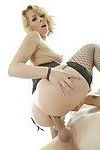 Hot blonde chick Zoey Monroe taking a hardcore anal fucking