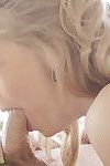 सेक्सी सुनहरे बालों वाली प्रेमिका Allie जेम्स गांड कमबख्त भयंकर चुदाई के बाद गर्म मुख-मैथुन