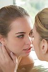 Sweet young lesbians Riley Reid and Kenna James go cunt to cunt