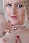 Fatty mature Samantha is playing with her lovely sextoys!