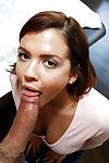 Charming Latina teen Keisha Grey sucking a dick before a creampie