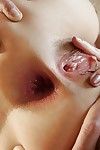 यूरोपीय बेब में मोज़ा डोमिनिका फॉक्स हो जाता है उसके गुदा छेद sperms