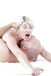 Teen girlfriend Zelda Morrison gives her pink bald pussy for rough rear bang