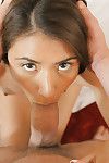 Latin kız Ava Mendes yok bu En iyi oral seks için bir büyük horoz