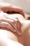 Adriana Chechik pleases her lesbian girlfriend Jennifer White with a massage