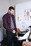 Hot babe Veronica Rayne is fucking hardcore in her doctor\'s office
