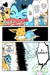 [Azuma Minatu] Epic plan for an exciting bath! (Pokémon) [English] [Colorized] {SuperRamen}