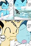 [Azuma Minatu] Epic plan for an exciting bath! (Pokémon) [English] [Colorized] {SuperRamen}